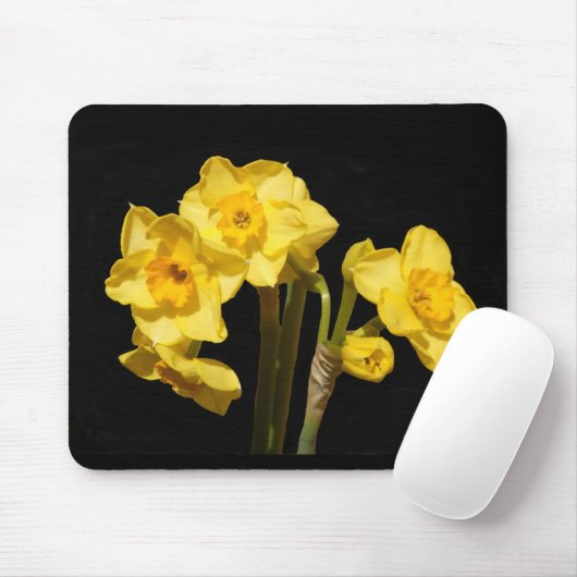 Tapis De Souris Jonquil Flowers Mouse Mat (Avec souris)