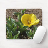 Tapis De Souris Jonquille jaune ouverte (Avec souris)