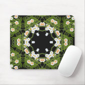 Tapis De Souris Jonquilles Mousepad géométrique (Avec souris)