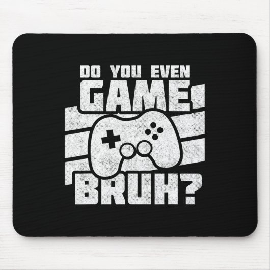 Tapis De Souris Jouer à des jeux vidéo - Jeux sur PC et console - (Devant)