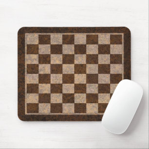 Tapis De Souris Jouer Aux Échecs, Aux Vérificateurs Et Aux Rédacte