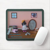 Tapis De Souris Jouer habiller Terrier Mousepad écossais (Avec souris)