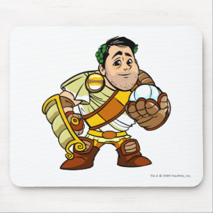 Tapis De Souris Joueur d'Altador de personnel d'EL Picklesaur
