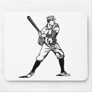 Tapis De Souris Joueur de baseball 3
