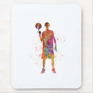 Tapis De Souris Joueur de basket-ball