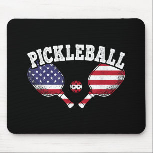 Tapis De Souris Joueur de basket-ball américain Vintage Pickle Bal