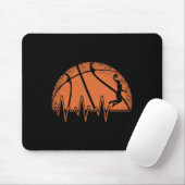 Tapis De Souris Joueur de basket-ball amusant (Avec souris)