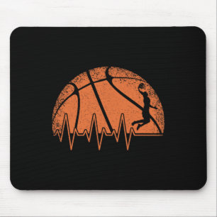 Tapis De Souris Joueur de basket-ball amusant