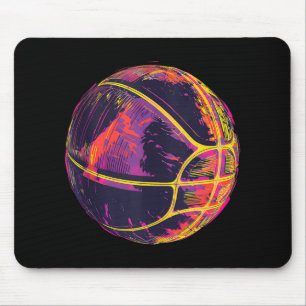 Tapis De Souris Joueur De Basket-Ball De Basketball D