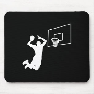 Tapis De Souris Joueur de basket-ball Dunk Baller