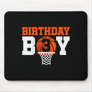 Tapis De Souris Joueur de basket-ball enfant 3 ans Garçon de baske