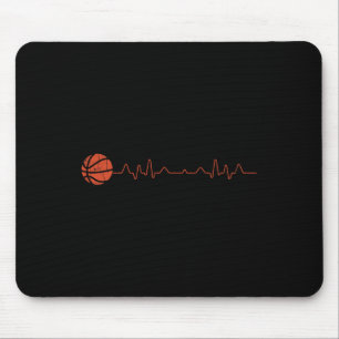 Tapis De Souris Joueur de basket-ball Heartbeat