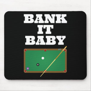 Tapis De Souris Joueur de billard de billard de billard maillot ca
