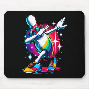 Tapis De Souris Joueur de Bowler Pin Dabbing