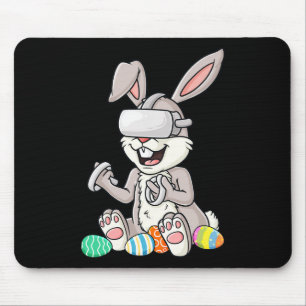 Tapis De Souris Joueur de Bunny de Pâques oeufs amusant Jeu de béb