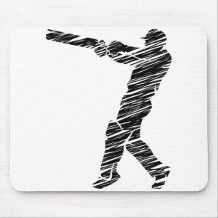Tapis De Souris Joueur de cricket 6