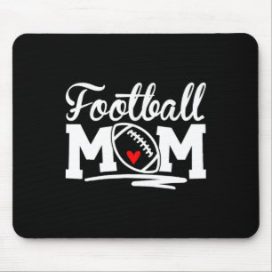 Tapis De Souris Joueur de foot Leopard de football Love