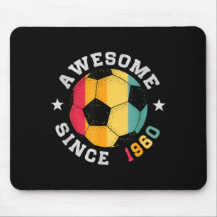 Tapis De Souris Joueur de football d'anniversaire 66 ans Incroyabl