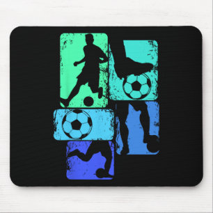 Tapis De Souris Joueur de football garçons enfants jeunesse hommes