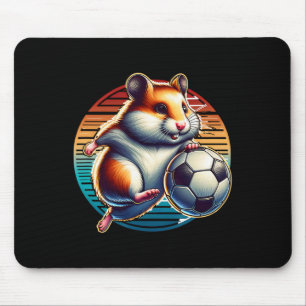 Tapis De Souris Joueur de football Hamster Cool Byll Champion Enfa