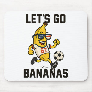 Tapis De Souris Joueur de football Nana numéro 67 donnant un coup 