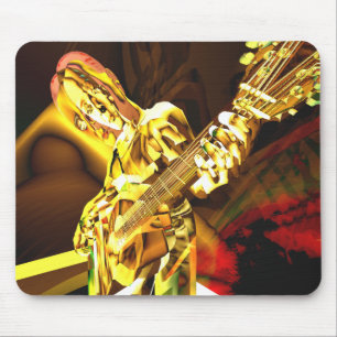 Tapis De Souris Joueur de guitare FX
