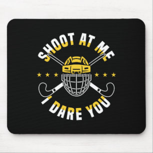 Tapis De Souris Joueur de hockey sur gazon Tire Sur Moi Je T'en Pr