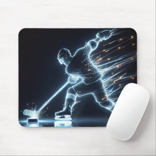 Tapis De Souris Joueur de hockey sur glace