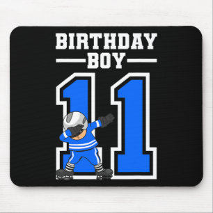 Tapis De Souris Joueur de hockey sur glace 11 ans Joueur de hockey
