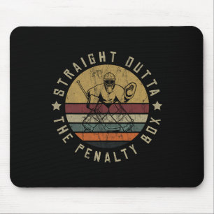 Tapis De Souris Joueur de hockey sur glace Gardien de but Maillot