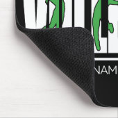 Tapis De Souris Joueur de l'équipe de volleyball AJOUTER LE NOM DE (Coin)