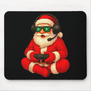 Tapis De Souris Joueur de Noël Papa Noël Jeu Vidéo Jeux Garçons Ho