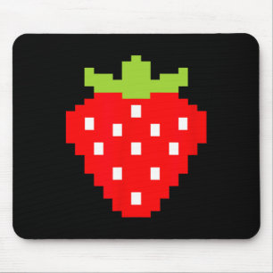 Tapis De Souris Joueur vidéo fraise 1
