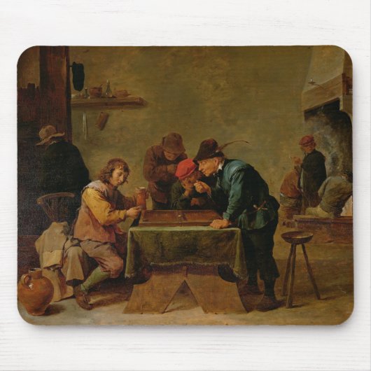Tapis De Souris Joueurs de backgammon, c.1640-45 (Devant)