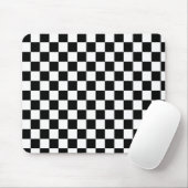 Tapis De Souris Joueurs d'échecs noir et blanc (Avec souris)