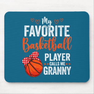 Tapis De Souris Joueurs préférés appellent mamie basketball gra t