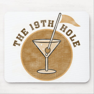 Tapis De Souris Jouez au golf le 19èmes T-shirts et cadeaux de
