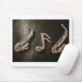 Tapis De Souris Jouez une note musicale sur ce Saxaphone (Avec souris)