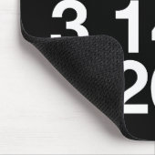 Tapis De Souris Jour 2015 de pi (Coin)