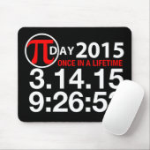 Tapis De Souris Jour 2015 de pi (Avec souris)