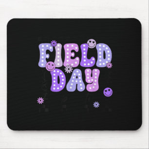 Tapis De Souris Jour de campagne Purple Team Color Field Trier Tea