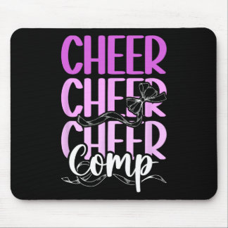Tapis De Souris Jour de compétition de cheerleading Jour de compét