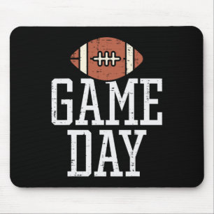 Tapis De Souris Jour de jeu Joueur américain de football Coach Hom