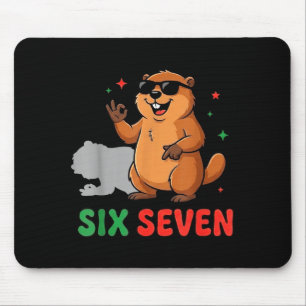 Tapis De Souris Jour de la marmotte 67 Drôle Respecte l'ombre Mété