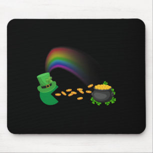 Tapis De Souris Jour de la Saint Patrick Clovers Amusants Garçons