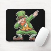 Tapis De Souris Jour de la Saint Patrick Dab Dabbing Leprechaun En (Avec souris)