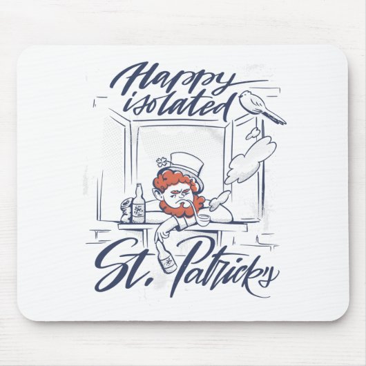 Tapis De Souris Jour de la Saint Patrick Meme (Devant)