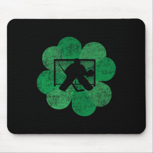 Tapis De Souris Jour de la Saint Patrick quatre feuilles Clover -