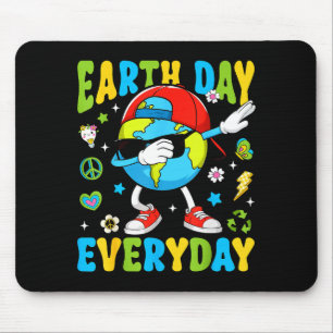 Tapis De Souris Jour de la Terre Tous les jours Drôle de planète q