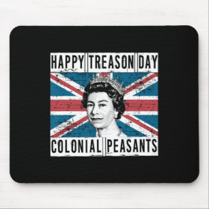 Tapis De Souris Jour de la trahison 4 juillet britannique